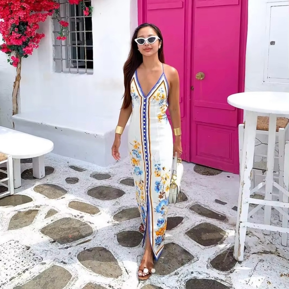 Long dress maxi beach
